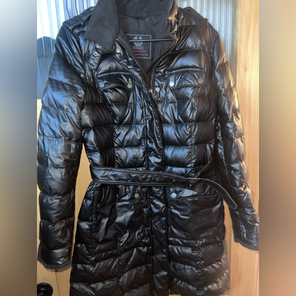 Belstaff Goose Down Overcoat Jacket Puffer Women's Size M / 44 Very Nice